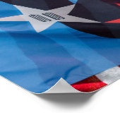 Nationale Erinnerung nie vergessen Poster (Ecke)