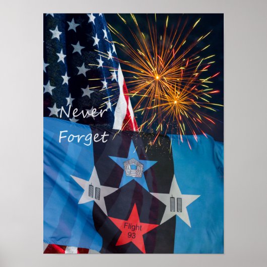 Nationale Erinnerung nie vergessen Poster (Vorne)