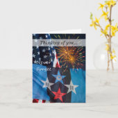 Nationale Erinnerung vergisst nie, an euch zu denk Karte (Gelbe Blume)