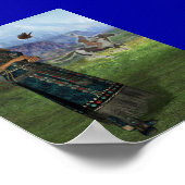 Nationale Erinnerungen Poster (Ecke)