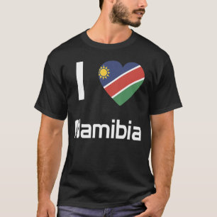 Nationale Fahne Namibia-Souvenir für Männer - Frau T-Shirt