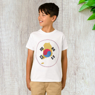 Nationale Farben Südkoreas T-Shirt