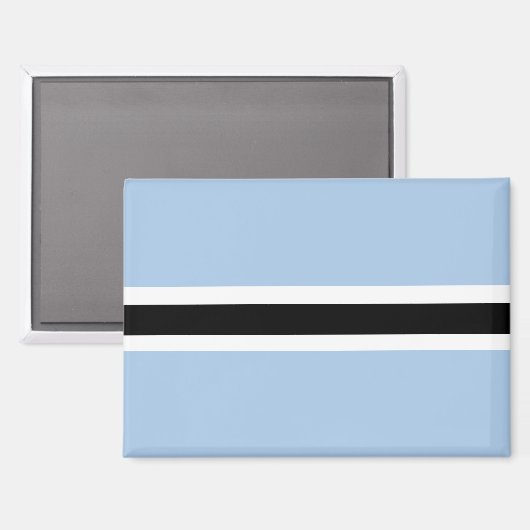 Nationale Flagge Botswanas Rektangle-Magnet Magnet (Vorderseite/Rückseite)