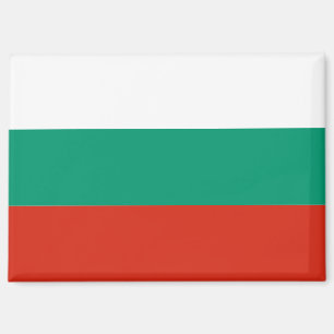 Nationale Flagge Bulgariens Rektangle-Magnet Magnet