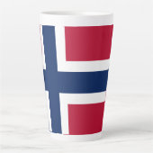 NATIONALE FLAGGE DER TASSE NORWEGEN (Vorderseite)