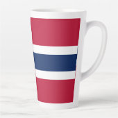 NATIONALE FLAGGE DER TASSE NORWEGEN (Rechts)