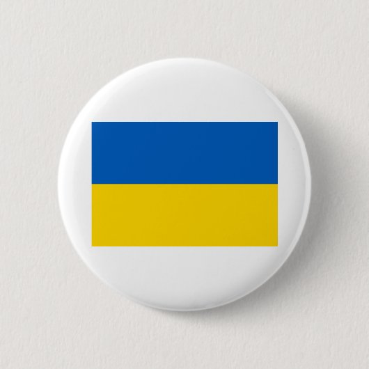 Nationale Flagge der Ukraine / к а їра Button (Vorderseite)