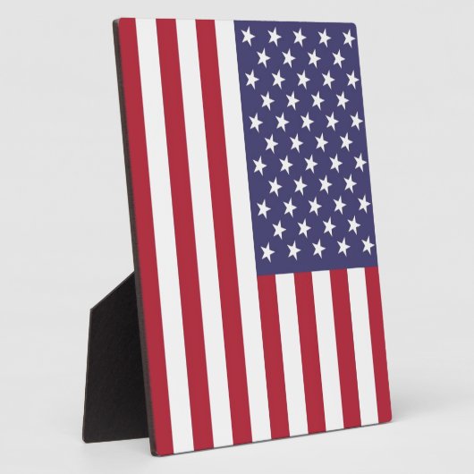 Nationale Flagge der USA - Authentische Waage "G-s Fotoplatte (Seite)