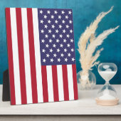 Nationale Flagge der USA - Authentische Waage "G-s Fotoplatte (Seite)