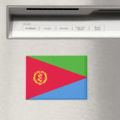 Nationale Flagge des Eritrea-Rectangle-Magneten Magnet (In Situ (Geschirrspüler))