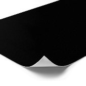 Nationale Flagge des Jemen Poster (Ecke)