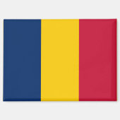 Nationale Flagge des Tschad-Rektangle-Magnet Magnet (Vorderseite)