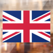 Nationale Flagge des Vereinigten Königreichs Fensteraufkleber (Blatt 2)