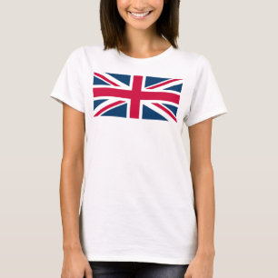 Nationale Flagge des Vereinigten Königreichs T-Shirt