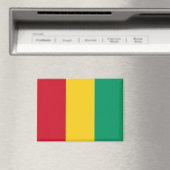 Nationale Flagge für das Rechteck der Guinea Magnet (In Situ (Geschirrspüler))