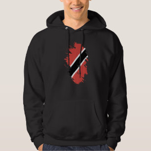 Nationale Flagge für Trinidad Souvenir für Männer Hoodie