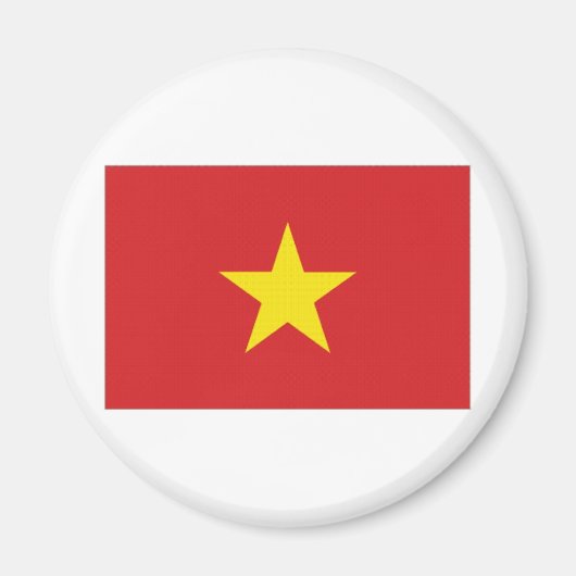 Nationale Flagge für Vietnam Magnet (Vorne)