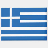 Nationale Flagge Griechenlands Rektangle-Magnet Magnet (Vorderseite)