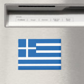 Nationale Flagge Griechenlands Rektangle-Magnet Magnet (In Situ (Geschirrspüler))