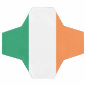 Nationale Flagge Irlands, irischer Standard, Banne Fußball (Flach)