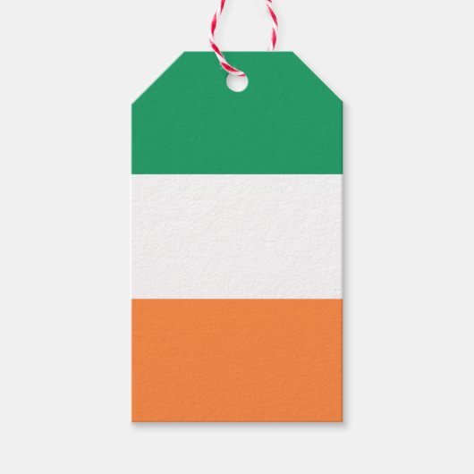 Nationale Flagge Irlands, irischer Standard, Banne Geschenkanhänger (Vorderseite)