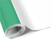 Nationale Flagge Irlands, irischer Standard, Banne Geschenkpapier (Rolleneckpunkt)