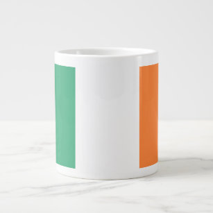 Nationale Flagge Irlands, irischer Standard, Banne Jumbo-Tasse