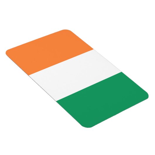 Nationale Flagge Irlands, irischer Standard, Banne Magnet (Rechte Seite)