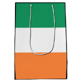 Nationale Flagge Irlands, irischer Standard, Banne Mittlere Geschenktüte (Rückseite)