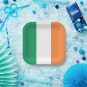 Nationale Flagge Irlands, irischer Standard, Banne Pappteller (Party)