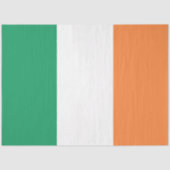 Nationale Flagge Irlands, irischer Standard, Banne Seidenpapier (Vorderseite)