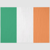 Nationale Flagge Irlands, irischer Standard, Banne Seidenpapier (Vorderseite)