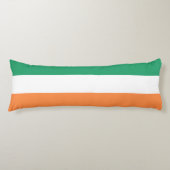 Nationale Flagge Irlands, irischer Standard, Banne Seitenschläferkissen (Vorderseite)