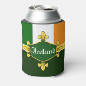 Nationale Flagge Irlands, Name anpassen Dosenkühler (Kanne Rückseite)