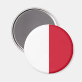 Nationale Flagge Maltas Magnet (Vorderseite/Rückseite)