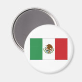 Nationale Flagge Mexikos Magnet (Vorderseite/Rückseite)
