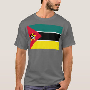 Nationale Flagge Mosambiks T-Shirt
