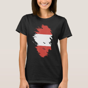 Nationale Flagge Perus Andenken für Männer Frauen T-Shirt