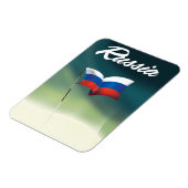 Nationale Flagge Russlands Magnet (Linke Seite)