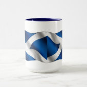 Nationale Flagge Schottlands & St Andrew Patriotic Tasse (Zentrum)