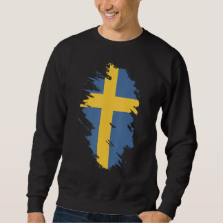 Nationale Flagge Schweden Souvenir für Männer Frau Sweatshirt