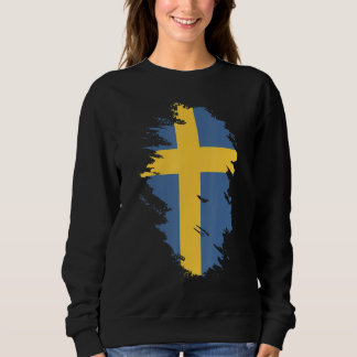 Nationale Flagge Schweden Souvenir für Männer Frau Sweatshirt