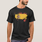 Nationale Flagge Spanien Souvenir für Männer Fraue T-Shirt (Vorderseite)