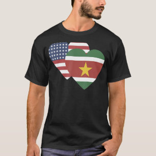 Nationale Flagge Suriname-Souvenir für Männer Frau T-Shirt