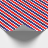 Nationale Flagge Thailands Geschenkpapier (Ecke)