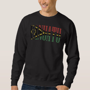 Nationale Flagge Vanuatu-Souvenir für Männer Fraue Sweatshirt