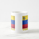 Nationale Flagge Venezuelas Kaffeetasse (Mittel)
