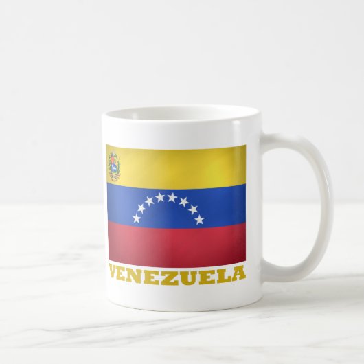 Nationale Flagge Venezuelas Kaffeetasse (Rechts)