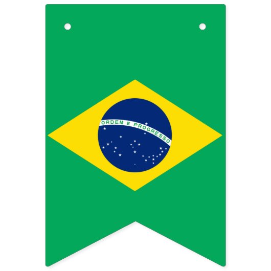 Nationale Flagge von Brasilien, (Zweite Fahne)