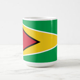 Nationale Flagge von Guyana Kaffeetasse
